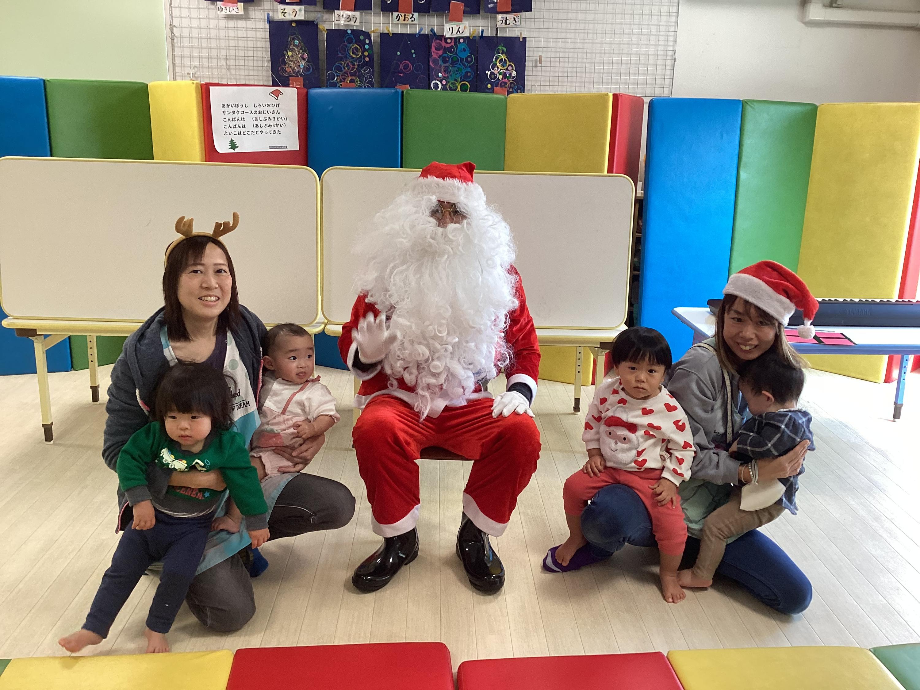 【うみのくに保育園きくな】<br>乳児さん初めてのクリスマス<br>
