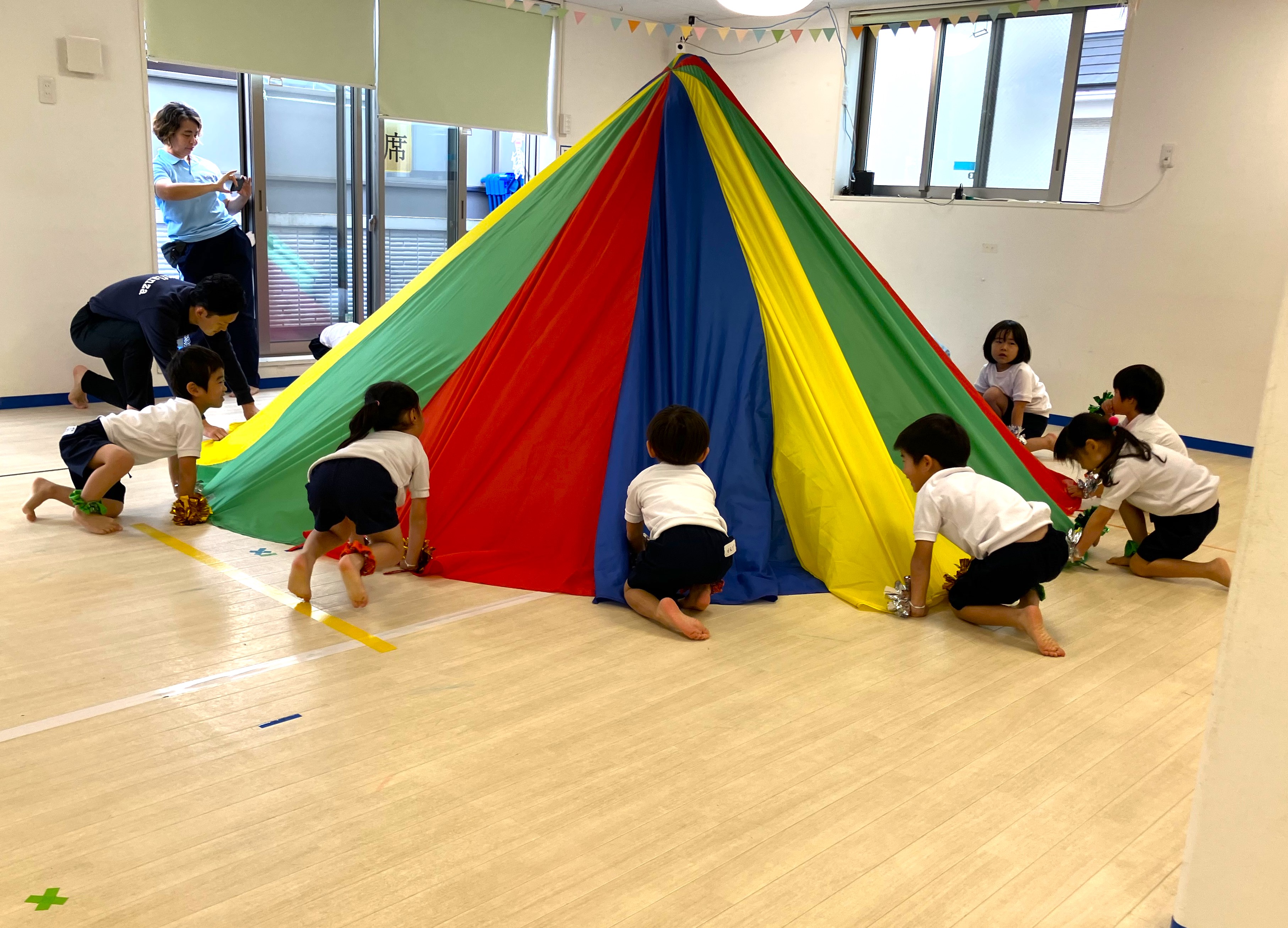 みんなで協力して頑張ったよ！<br>